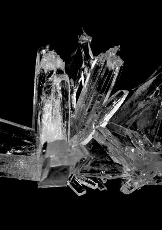 This is a photo of clear rock quartz